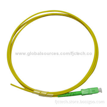 SC/APC Single-mode Simplex 3.0mm Fiber Optical Pigtail